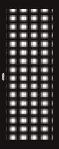 Mesh Door for 22RU Server Racks 
