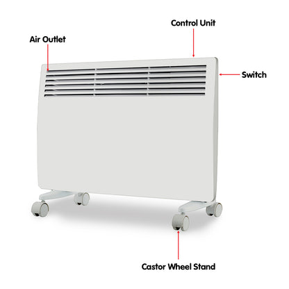 Ndm-15wt 1500w electric panel heater