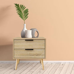 Neutral wood Decor Paddington Bedside Table