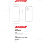 New Infinix Hot 30 Mobile Phone Dual SIM (8GB+128GB)-White