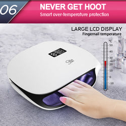 Salon LED Nail Gel Polish Dryer Manicure Sensor Light