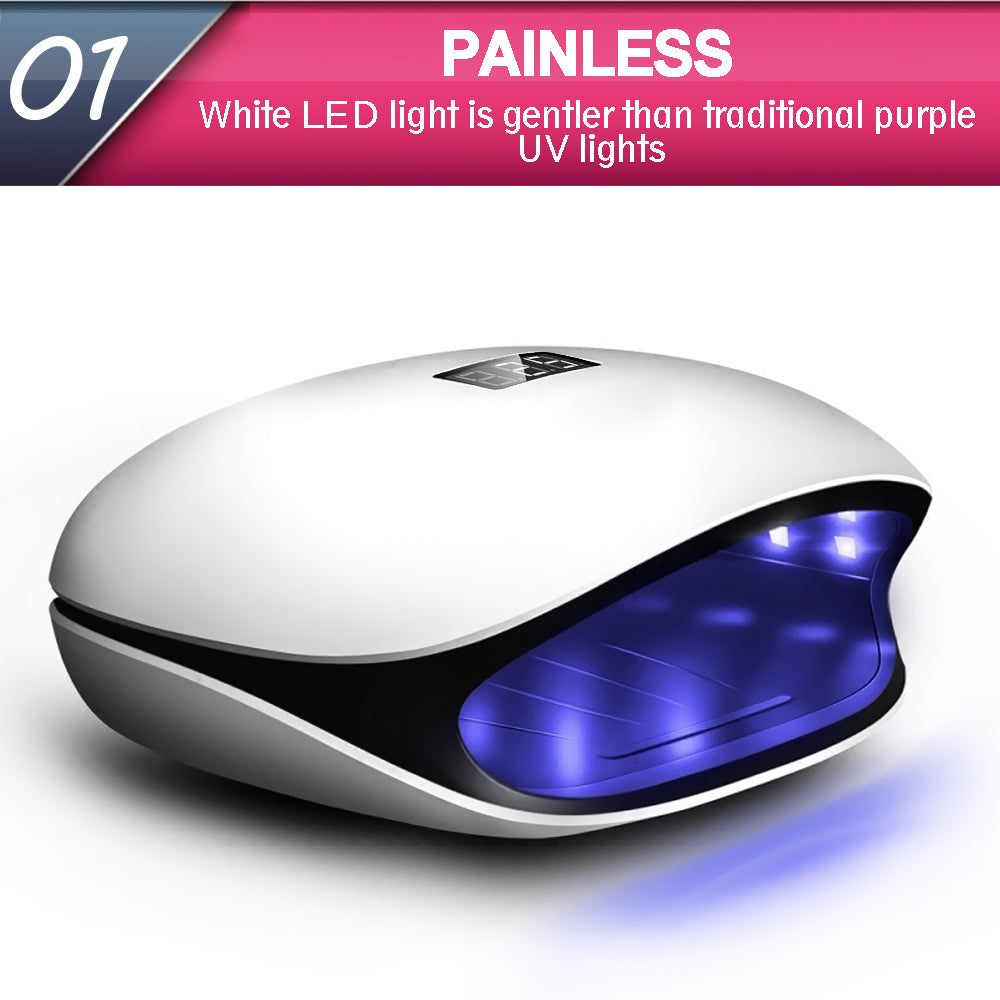 Salon LED Nail Gel Polish Dryer Manicure Sensor Light