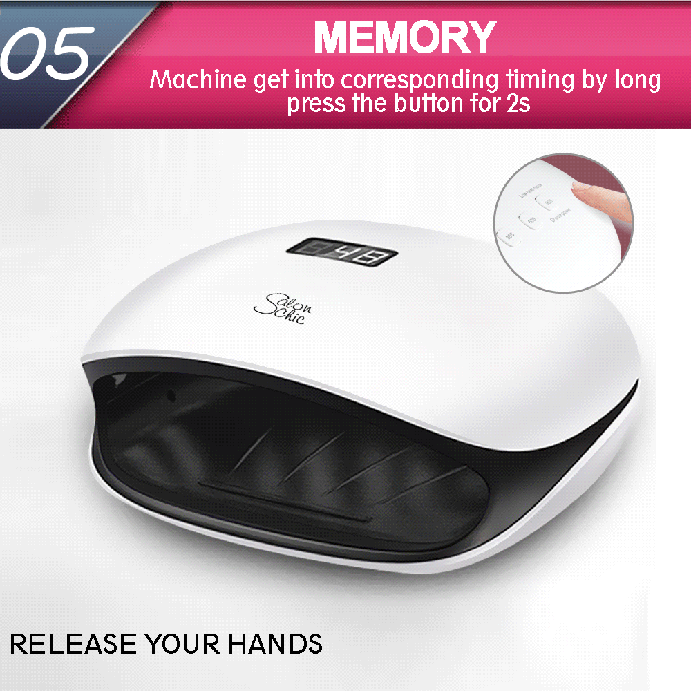 Salon LED Nail Gel Polish Dryer Manicure Sensor Light