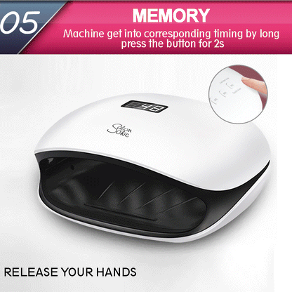 Salon LED Nail Gel Polish Dryer Manicure Sensor Light