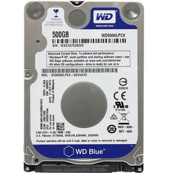Notebook 2.5" HDD WESTERN DIGITAL 500G BLUE WD5000LPCX 2.5" 5400RPM HDD