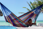 Jumbo Plus Size Nylon Mexican Hammock in Mexicana Colour