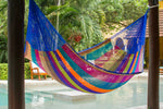 Jumbo Plus Size Nylon Mexican Hammock in Mexicana Colour