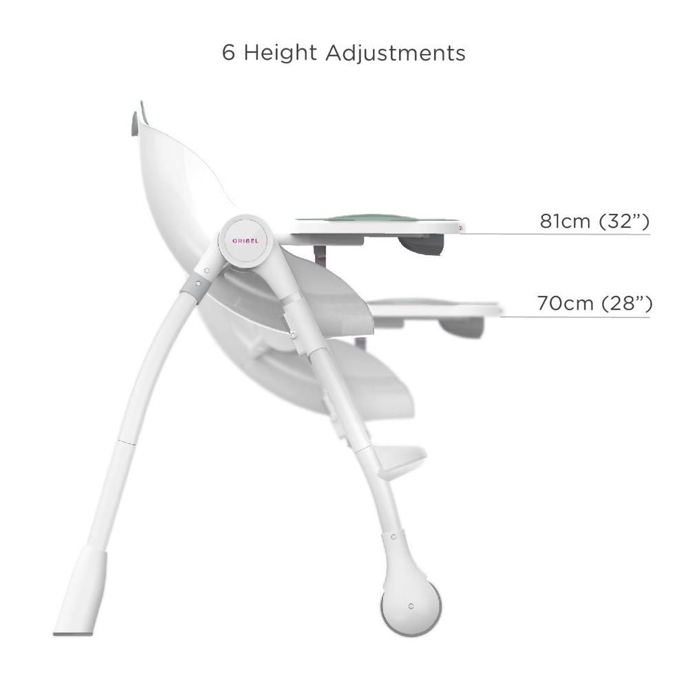Cocoon 3-Stage Toddler Feeding High Chair-Marshmallow