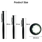 36cm Baseball Bat LED Flashlight Bright Baton Torch Emergency Security Tool