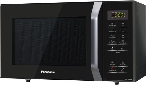  Panasonic 25l microwave oven (black)