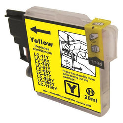 LC38 LC67 Yellow Compatible Inkjet Cartridge 
