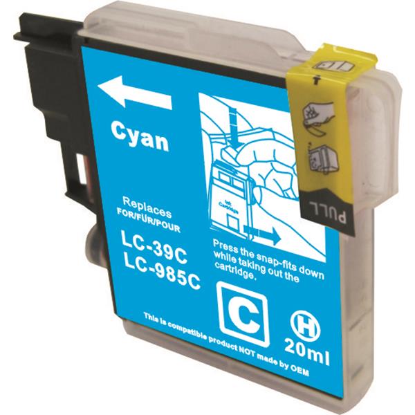 LC39 Compatible Cyan Cartridge 
