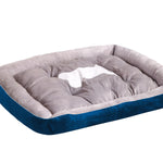 Pet Bed Dog Beds Bedding Mattress Mat Cushion Soft Pad Pads Mats M Navy
