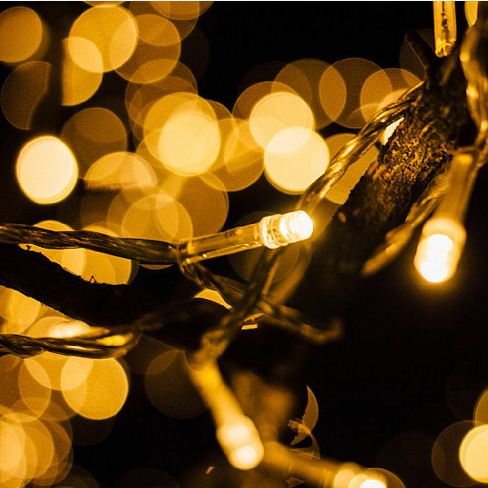 35M 200LED String Solar Powered Fairy Lights Garden Christmas Decor Multi Colour