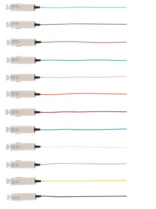 large range of fibre optic pigtails