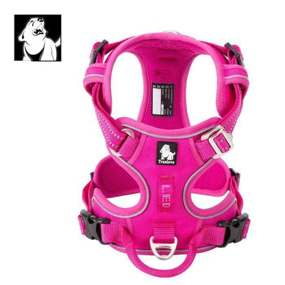 High Density NYLON Pull Harness Pink