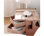 stylish Boby Trolley Storage Bedside Table Mobile Cart 3 Tier YE/OR/GR/GY/PK/WH