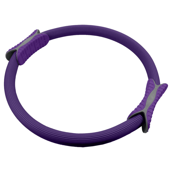  Powertrain Pilates Ring Band Yoga Home Workout Exercise Band Purple