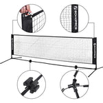 Portable Tennis Badminton Net Black