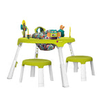 PortaPlay Forest Friends Activity Center with Stools: All-in-One Fun for Kids