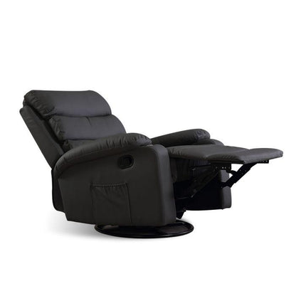 Premium faux leather Recliner Massage Chair Heated Lounge Sofa Armchair