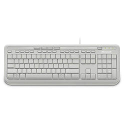 Microsoft Wired Keyboard 600 White