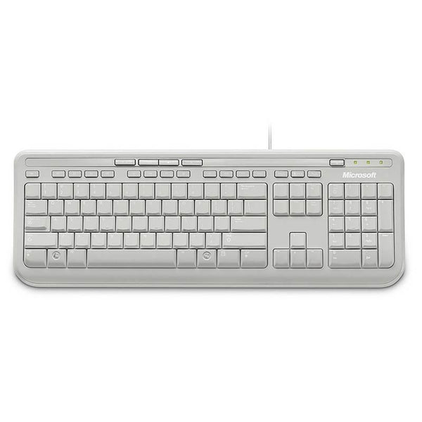  Microsoft Wired Keyboard 600 White