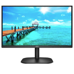 AOC 23.8" FHD Monitor VGA DVI HDMI Speakers