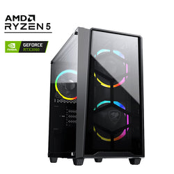 AMD Atomic Gaming PC Ryzen 5 5600X RTX3060 1TB SSD 16G