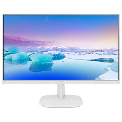 Philips 23.8" IPS White monitor HDMI DVI VGA SPK