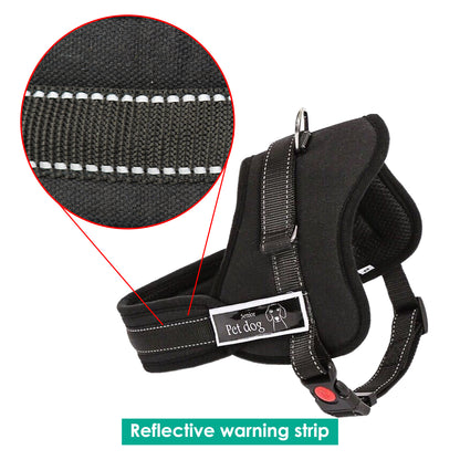 Dog Adjustable Harness Support Pet Training Control Safety Hand Strap Size M