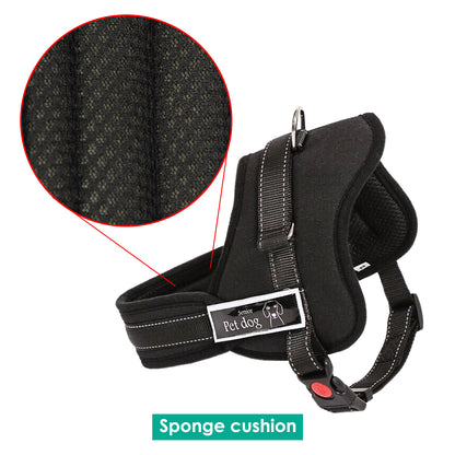 Dog Adjustable Harness Support Pet Training Control Safety Hand Strap Size XXL