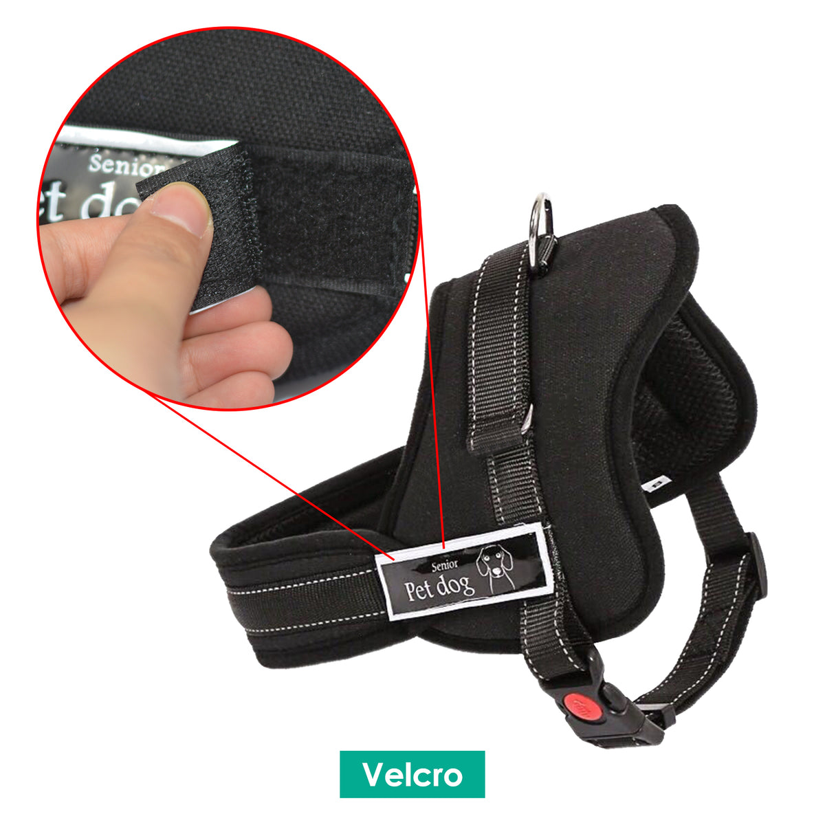 Dog Adjustable Harness Support Pet Training Control Safety Hand Strap Size XXL