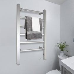 Heated Towel Rack 100W - Silver