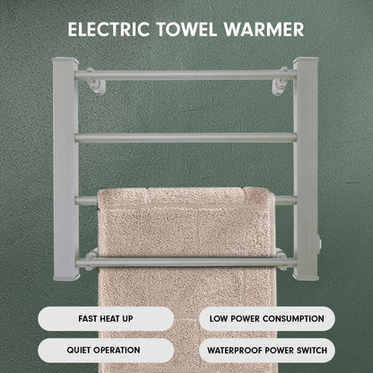 Heated Electric Towel Bathroom Rack Ev-60