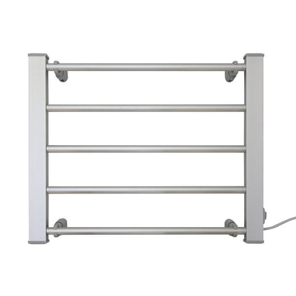 Heated Towel Rack Electric Bathroom Towel Rails Ev-90- Silver