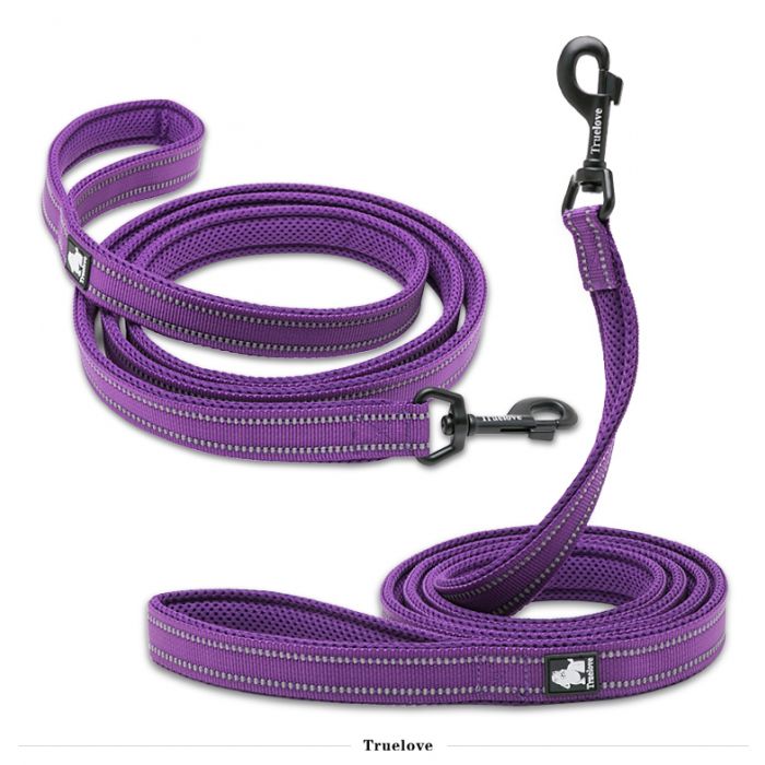 Reflective Pet Leash 2 meters Purple