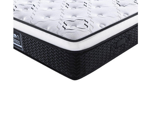 Queen H&L luxury Pillow Top 5 zoned pocket springs Moon Mattress-KS/Q/D