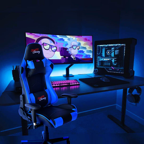  Gaming Racer Chair Blue