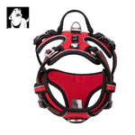 High Density NYLON Pull Harness Red