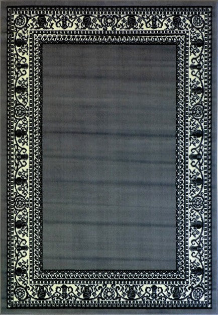  Grey traditional quality rug b171012/506