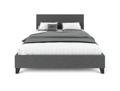 Bed frame charcoal double