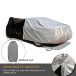 Waterproof Adjustable Large Car Covers Rain Sun Dust UV Proof Protection 3XL