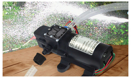 12V 6 Lpm Self-Priming Water Pump High Pressure Caravan Camping Boat