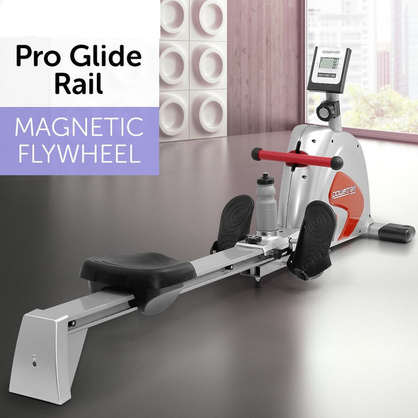  Powertrain Magnetic flywheel rowing machine