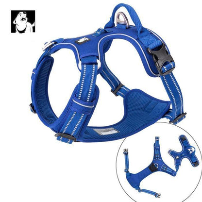 High Density NYLON Pull Harness Royal Blue