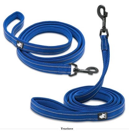 Reflective Pet Leash 2 meters Royal Blue