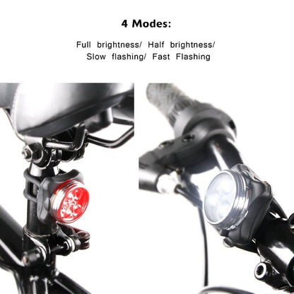 Waterproof Usb Rechargeable Bicycle Bike Lights