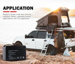 12V 135AH Deep Cycle Battery  Portable Solar Caravan Camping