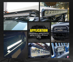 DEFEND INDUST 45inch CREE LED Light Bar Combo Driving Light Truck Offroad 4x4WD